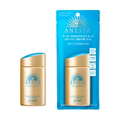 Kem Chống Nắng Anessa Perfect UV Sunscreen Skincare Milk 50 +