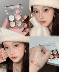 Bảng Nhũ Mắt Dasique Starry Night Shadow Palette 4 Ô