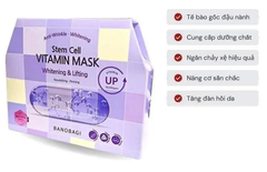 Mặt Nạ Nâng Cơ Dưỡng Trắng Banobagi Stem Cell Vitamin Mask Whitening & Lifting 30g (Tím)