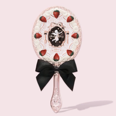Gương Cầm Tay Strawberry Cupid Flower Knows