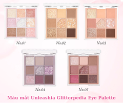 Bảng Mắt Unleashia Glitterpedia Eye Palette 9 ô