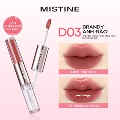 Son 2 Đầu Mistine Tipsy-lock Lip Duo