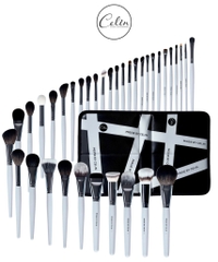 Bộ Cọ Trang Điểm Chuyên Nghiệp Celin Missie Grey 36 Cây
