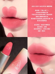 Son Sáp Mịn Lì 3CE Cashmere Hug Lipstick
