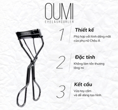 Bấm Kẹp Mi Oumi  Charm Local Eyelash Curler  No 7233B