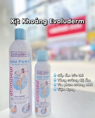 Xịt Khoáng Cấp Ẩm Làm Dịu Da Evoluderm Atomiseur Eau Pure