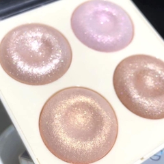 Phấn Bắt Sáng MSYAHO 4 Color Power Highlight Makeup Palette Glitter Eyeshadow Palette Gold Bronze