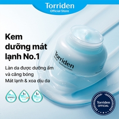 Kem Dưỡng Ẩm Làm Dịu Da Torriden DIVE-IN Low Molecule Hyaluronic Acid Soothing Cream 100m