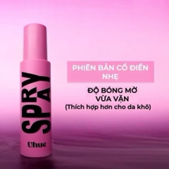 Xịt Khoá Nền Lâu Trôi Lành Tính  UHUE Light Silky Setting Spray Xịt Khoá Makeup