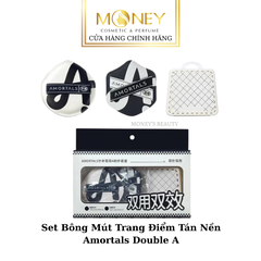 Set Bông Mút Trang Điểm Tán Nền  Amortals Double A