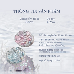 Phấn Phủ Nén  Vỏ Sò Flower Knows Shell 's Jewel