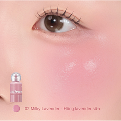 Má Hồng Kem Peripera Syrupy Tok Cheek Mịn Bóng 9g
