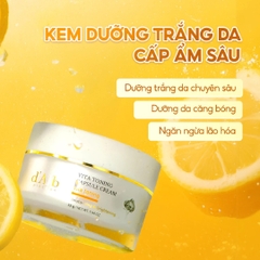 Kem Dưỡng Cấp Ẩm Dưỡng Sáng Da D'alba Vita Toning Capsule Cream 55G