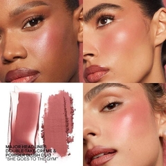 Phấn má hồng Patrick Ta mini Double-Take Cream And Power Blush Duo (Minisize)