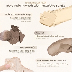 Bảng Phấn Bắt Sáng Tạo Khối Judydoll