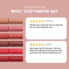 Son Kem 3CE Velvet Lip Tint 4g