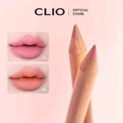 Chì Kẻ Viền Môi Clio Velvet Lip Pencil Set 1.45g (tặng kèm chuốt chì)