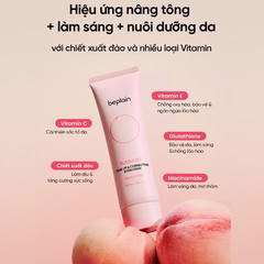 Kem Chống Nắng Nâng Tone Beplain Sunmuse Tone Up & Correcting Sunscreen Peach Pink SPF50+ PA++++ 50ml