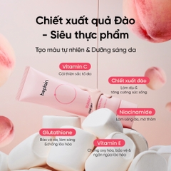 Kem Chống Nắng Nâng Tone Beplain Sunmuse Tone Up & Correcting Sunscreen Peach Pink SPF50+ PA++++ 50ml