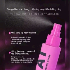 Xịt Khoá Nền Lâu Trôi Lành Tính  UHUE Light Silky Setting Spray Xịt Khoá Makeup