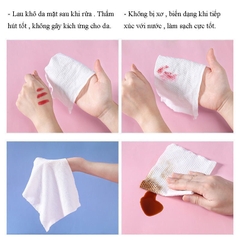 Khăn Đa Năng Bông Tẩy Trang ANIMERRY COTTON