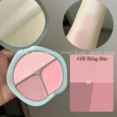 Bảng Má Hồng 3 Ô Timage Vigorous And Flowing Jade Rouge Palette