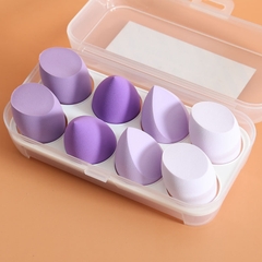 Set Bông Mút Trang Điểm Makeup Hộp Nhựa