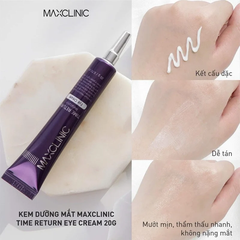 Kem Dưỡng Mắt Maxclinic Time Return Melatonin Eye Cream