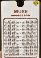 (Mi Nâu)Lông Mi Giả Mi Chùm Muse