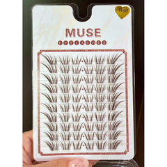 (Mi Nâu)Lông Mi Giả Mi Chùm Muse