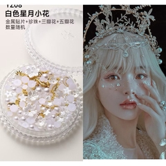 Đá Hoa Bướm Gắn Make Up Trang Điểm (Không Keo)