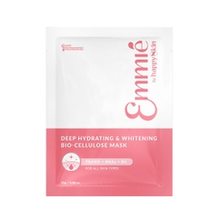 10 Miếng/Hộp Mặt Nạ Dưỡng Emmié By HappySkin Cấp Ẩm, Hỗ Trợ Phục Hồi, Làm Sáng Da Bio Cellulose Mask