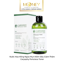 Nước Hoa Hồng Ngừa Mụn Kiềm Dầu Giảm Thâm Caryophy Portulaca Toner