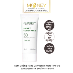 Kem Chống Nắng Nâng Tone Ngừa Mụn Caryophy Smart Tone Up Sunscreen SPF 50+/PA+++ 50ml
