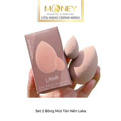 Set 2 Bông Mút Tán Nền Laka