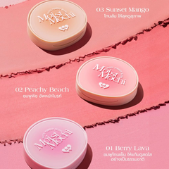 Má Hồng Kem Lai Phấn Barenbliss Moist Mochi Paste Powder Blush