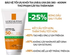 Kem chống nắng La Roche-Posay Gel Creme Anti Brillance SPF50 50ml