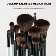 Bộ Cọ Makeup Cá Nhân Cao Cấp  Jessup14-in-10 Duo-End Brush Versatility Collection