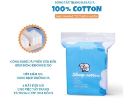 Bông Tẩy Trang Cừu Habaria Sheep Cotton