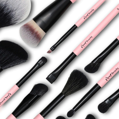 Bộ Cọ Make Up Cá Nhân  MUAs Beauty 14 Cây Thân Hồng