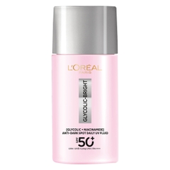 Kem Chống Nắng Dạng Sữa Loreal Glycolic Bright Anti-Dark Spot UV Fluid SPF 50+ PA++++