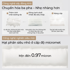 Phấn Phủ Nén Kim Cương Funny Elves Seamless Translucent Powder Kết Cấu Siêu Mỏng Nhẹ Trong Suốt
