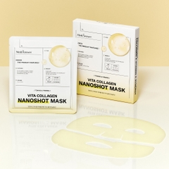Mặt Nạ Thạch Collagen Nano Sáng Da Căng Bóng MediAnswer Vita Collagen Nanoshot Mask 37g
