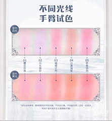 Phấn Má Hồng Hoa Biết Flower Knows Shell's Jewel Silk Satin Blush
