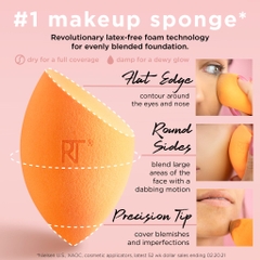 Set Mút Trang Điểm Tán Nền Real Techniques 2 Miracle Complexion Sponge