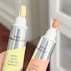 Set 2 Tuýp Che Khuyết Điểm ZFC 2 Colours Eye Circle Cover Liquid