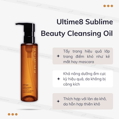 Dầu Tẩy Trang Shu Uemura Ultime8 Sublime Beauty Cleansing Oil
