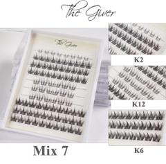 Lông Mi Giả Mi Chùm The Giver Mix (Mi Trên Mi Dưới)