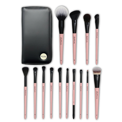 Bộ Cọ Make Up Cá Nhân  MUAs Beauty 14 Cây Thân Hồng