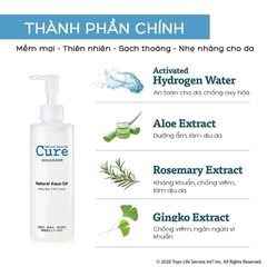 Tẩy Tế Bào Chết Dạng Gel Dịu Nhẹ CURE Natural Aqua Gel